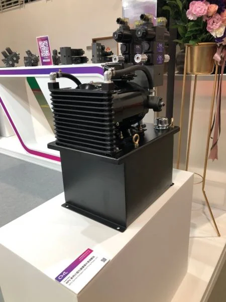 NPU सीरीज कॉम्पैक्ट वेन पंप पावर यूनिट (साइड)