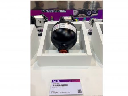 डायाफ्राम एक्यूम्यूलेटर 0.75L(AD-A-0.75/210-1-1)