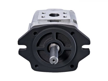 CML高壓內嚙合齒輪泵，內齒輪幫浦軸心與連接取附面3F英制。