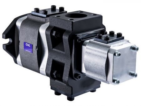 CML全懋 + 艾可勒內嚙合齒輪多聯泵—細節照。