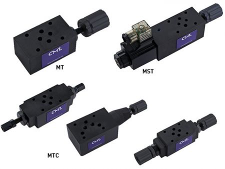 流量控制系列 - CML流量控制系列，疊加閥，積層閥，液壓閥。