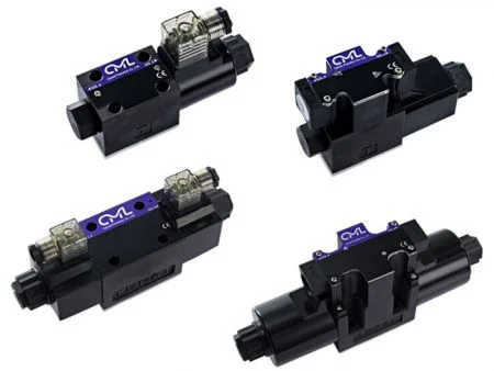 Válvula Solenoide - CML Válvula Solenoide, Válvula Direccional Operada por Solenoide, Válvula Hidráulica.