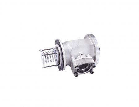 Ttank-outside single-port magnetic flange filter - CML SR series tank-outside magnetic flange filter