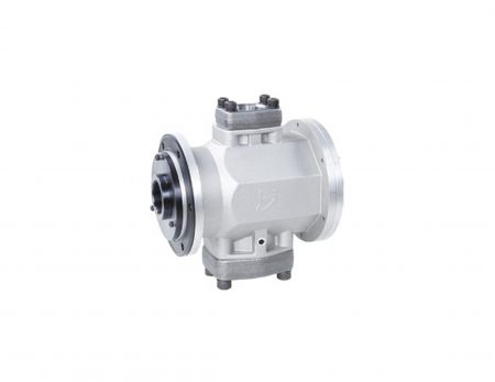 Tank-outside double-port magnetic flange filter - CML SR2 series tank-outside double-port magnetic flange filter