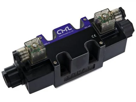 CML High Flow Type Solenoid Valve WH43-G03-C4-A110N Din connector type.
