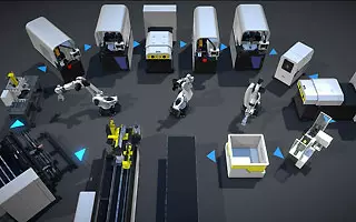 Automatisierung der Arbeitszelle