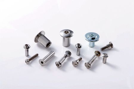 Tuercas de barril, tuercas de manguito, tuercas de poste - Development of customized male and female locking screw fasteners