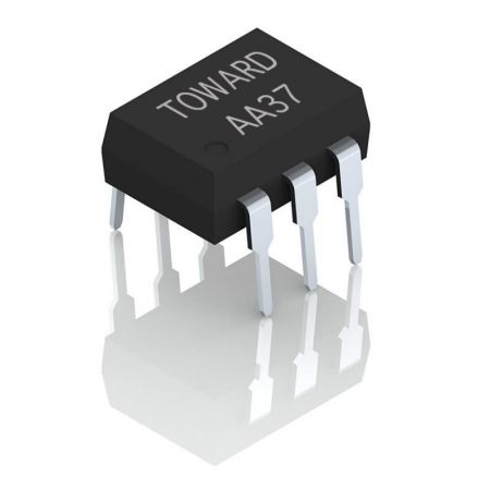 60V/550mA/DIP-6 ソリッドステートリレー - DIP-6、60V/550mA SSRリレー SPST-NO (1 Form A)