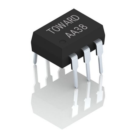 Relè a stato solido 600V/80mA/DIP-6 - DIP-6, 600V/ 80mA RELÈ SSR SPST-NO (1 Forma A)