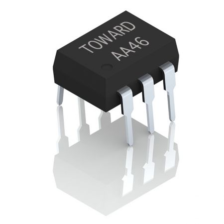Relè a stato solido 80V/80mA/DIP-6 - DIP-6, 80V/ 80mA RELÈ SSR SPST-NO (1 Forma A)