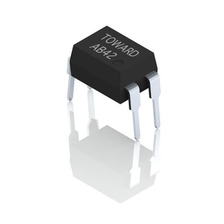 60V/2.5A/DIP-4 مرحل الحالة الصلبة - DIP-4، 60V/2.5A مرحل الحالة الصلبة SPST-NO (شكل A واحد)