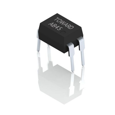 60V/200mA 光耦合繼電器,DIP-4 - DIP-4,60V/200mA SPST-NO (1 Form A)