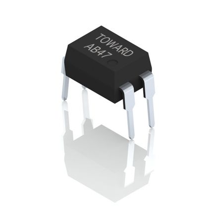 ريلي الحالة الصلبة 80V / 1.25A / DIP-4 - DIP-4، 80V / 1.25A ريلي SSR SPST-NO (1 شكل A)