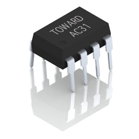 350V/110mA 光耦合繼電器,DIP-8 - DIP-8,350V/110mA,2xSPST-NO,2 Form A