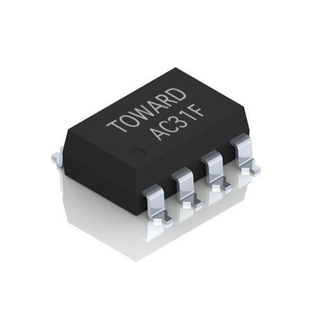 350V/110mA 光耦合繼電器,SMD-8 - SMD-8,350V/110mA,2xSPST-NO,2 Form A