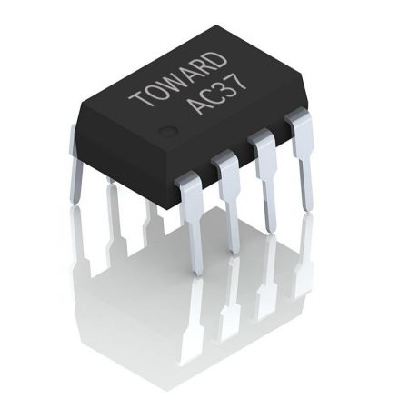 60V/500mA/DIP-8 ソリッドステートリレー - DIP-8、60V/500mA SSRリレー 2xSPST-NO(2 Form A)