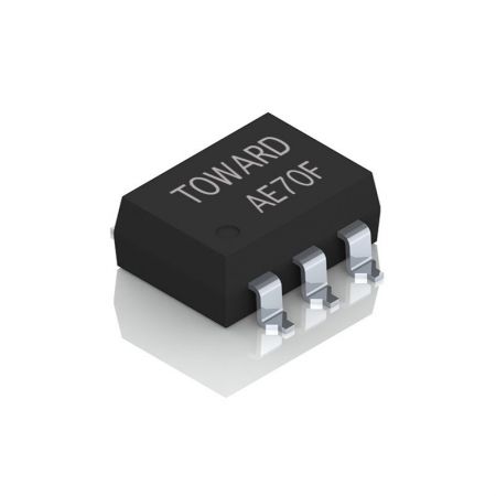 60V/440mA 光耦合继电器,SMD-6 - SMD-6,60V/440mA SPST-NC, 1 Form B