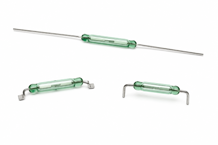 Familia de 10mm - Hacia interruptores de lengüeta de terminal recta y SMD de 10 mm