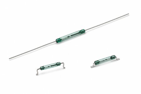 Familia de 7 mm - Hacia interruptores de lengüeta miniatura de terminal recto y SMD de 7 mm