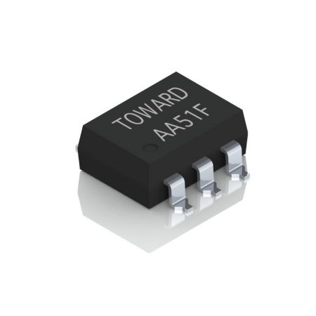 1200V/470mA 光耦合繼電器(SiC MOSFET), SMD6-5 - SMD6-5,1200V/470mA SPST-NO (1 Form A), SiC MOSFET