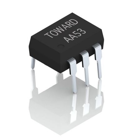 Relai Solid State 3300V/300mA/DIP6-5 (MOSFET SiC) - DIP6-5, RELAI SSR 3300V/300mA SPST-NO (1 Form A), MOSFET SiC
