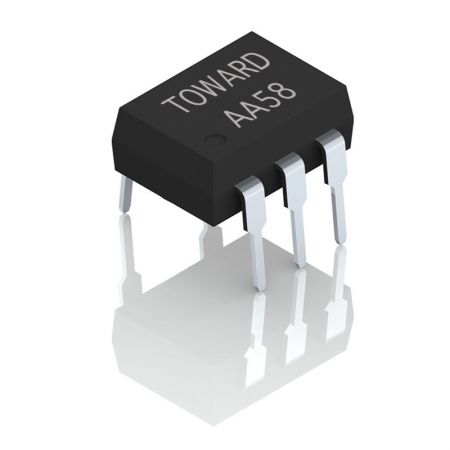 Relai Solid State 1800V/30mA (MOSFET SiC), DIP6-5 - DIP6-5, RELAI SSR 1800V/30mA SPST-NO (1 Form A), MOSFET SiC