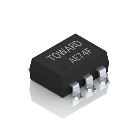 400V/90mA/SMD-6 Solid State Relay - SMD-6, 400V/ 90mA SSR RELAY SPST-NC (1 Form B)