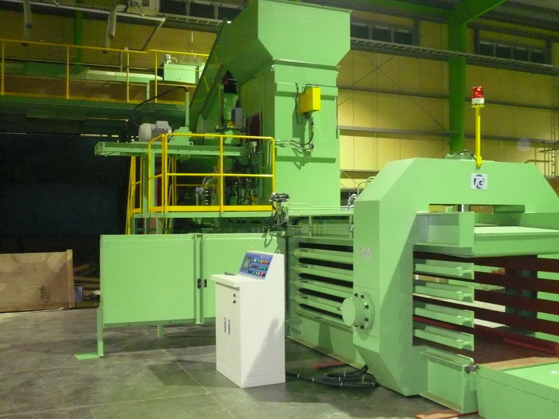 Automatic Horizontal Baling Press Machine - TB-101160