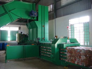 Máquina automática de prensa de balas horizontal TB-091140