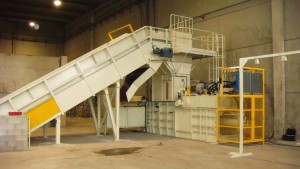 Prensa de balas horizontal automática TB-1011H2