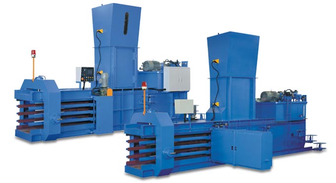 Techgene Machinery automatic recycling baler (TB-0708)