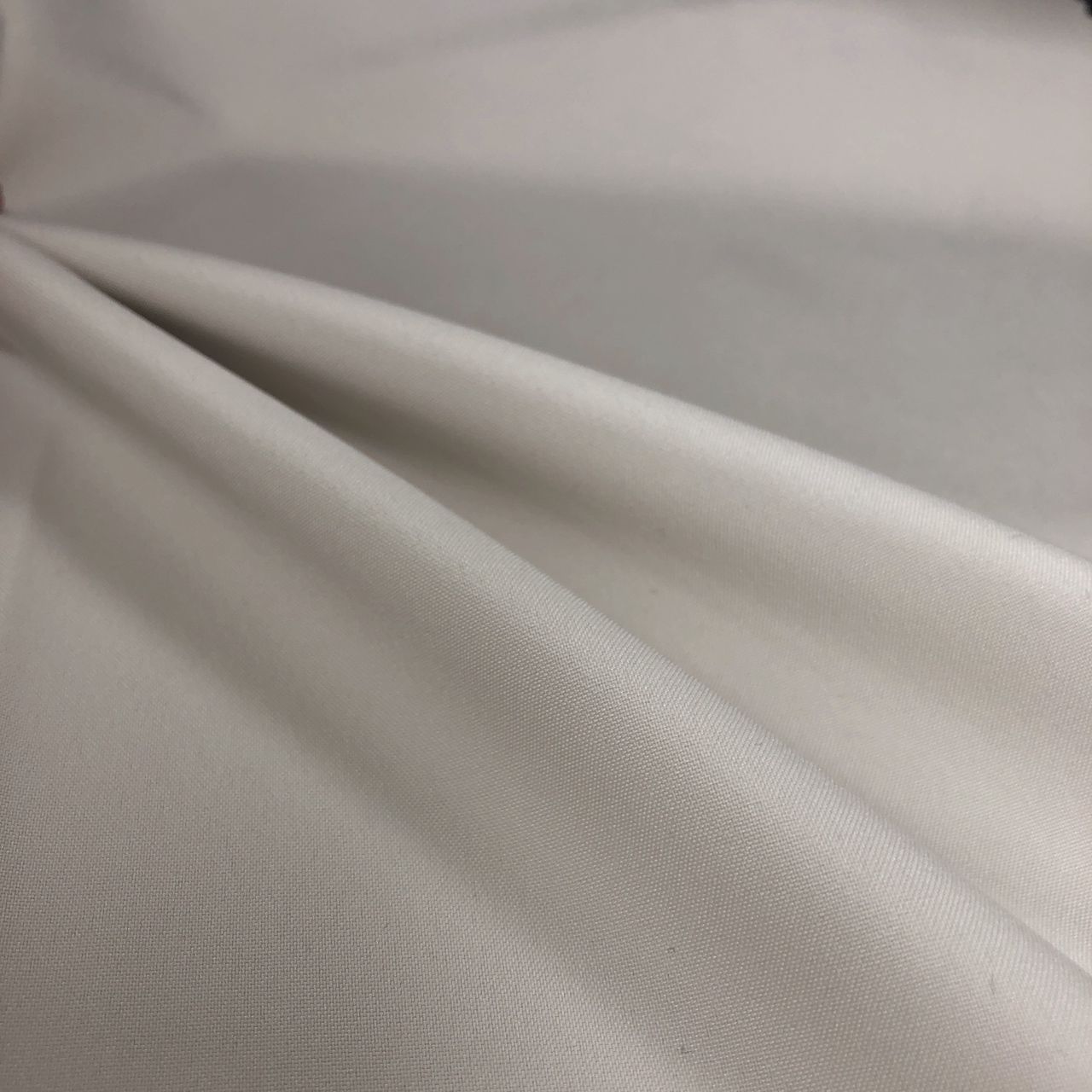 Plain White 100% Cotton Fabric Material - Pure White Cotton