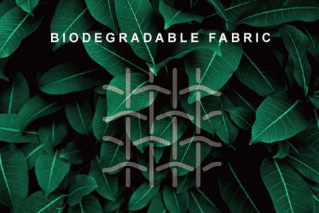 Textile biodégradable - Tissus biodégradables et écologiques avec traitement hydrofuge.