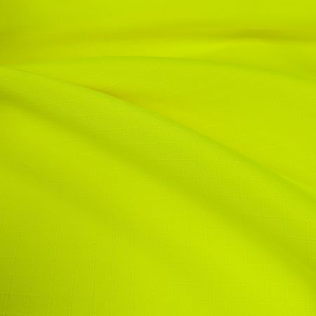 Materialul CORDURA® poliester ripstop, culoare galben fluorescent conform EN471 - Materialul CORDURA® 300D poliester ripstop respirabil și impermeabil, culoare galben fluorescent conform EN471