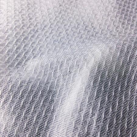 Vải Greige được làm từ sợi Nylon và Polyester kết hợp, có độ bền kéo, độ co giãn và chống mài mòn tuyệt vời.