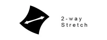 2-Wege-Stretch-Stoff