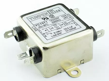 Fast-on connection Single Phase One-Stage Filters YC-T1 - Fast-on connection YC-T1 is the single phase one-stage filter for general purpose.