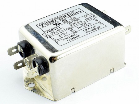 Fast-on connection Single Phase One-Stage Filters YE-T1 - Fast-on connection YE-T1 is the single phase one-stage filter for general purpose.