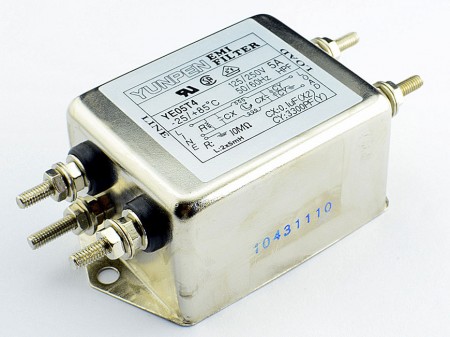 M4 screw terminal Single Phase One-Stage Filters YE-T4