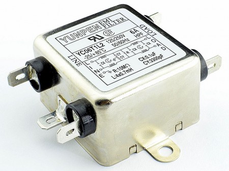 Fast-on connection Single Phase Two-Stage Filters YC-T1L2 - Fast-on connection YC-T1L2 is the single phase two-stage filter for general purpose.