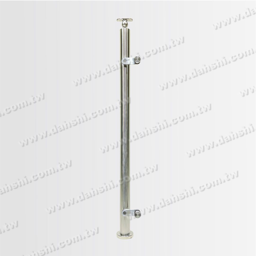 Single side glass clamp column Stainless steel singlesided glass