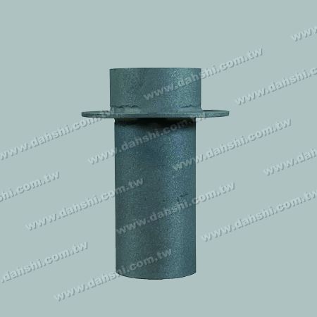 Base en acier inoxydable - Type économique - Fixation avec du béton de  ciment - Base en acier inoxydable remplie de béton pour escalier