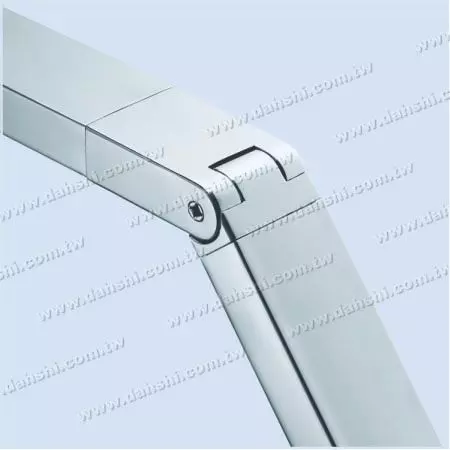 Rectangle Tube Internal Extra Length Elbow Angle Adjustable