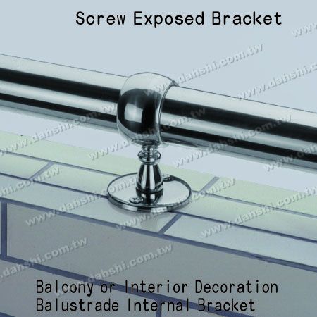 Innendeko. Balustrade interne Halterung - Schraube sichtbare Halterung - Balkon oder Innendekoration Balustrade interne Halterung Innendeko. Balustrade interne Halterung - Schraube sichtbare Halterung - Balkon oder Innendekoration Balustrade interne Halterung
