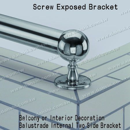 Innendeko. Balustrade interne Zwei-Seiten-Halterung - Schraube freiliegende Halterung - Balkon oder Innendekoration Balustrade Innenseitenhalterung Innendeko. Balustrade interne Zwei-Seiten-Halterung - Schraube freiliegende Halterung - Balkon oder Innendekoration Balustrade Innenseitenhalterung