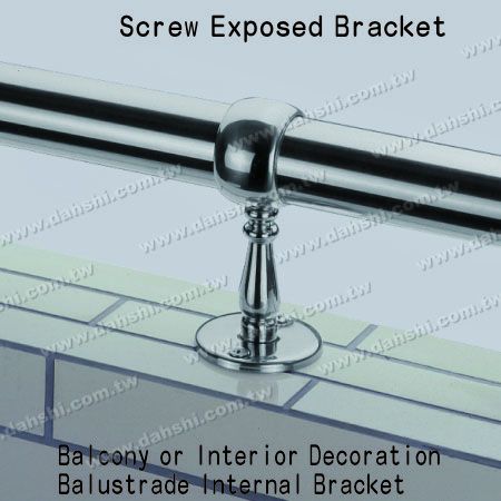 Innendeko. Balustrade interne Halterung - Schraube sichtbare Halterung - Balkon oder Innendekoration Balustrade interne Halterung Innendeko. Balustrade interne Halterung - Schraube sichtbare Halterung - Balkon oder Innendekoration Balustrade interne Halterung