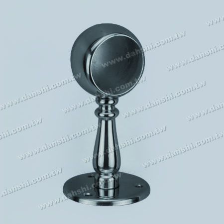 陽台或室內裝飾欄杆套管式頭尾固定座 - 螺釘外露型腳座 - 陽台或室內裝飾欄杆套管式頭尾固定座