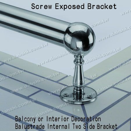 Innendeko. Balustrade interne Zwei-Seiten-Halterung - Schraube freiliegende Halterung - Balkon oder Innendekoration Balustrade Innenseitenhalterung Innendeko. Balustrade interne Zwei-Seiten-Halterung - Schraube freiliegende Halterung - Balkon oder Innendekoration Balustrade Innenseitenhalterung