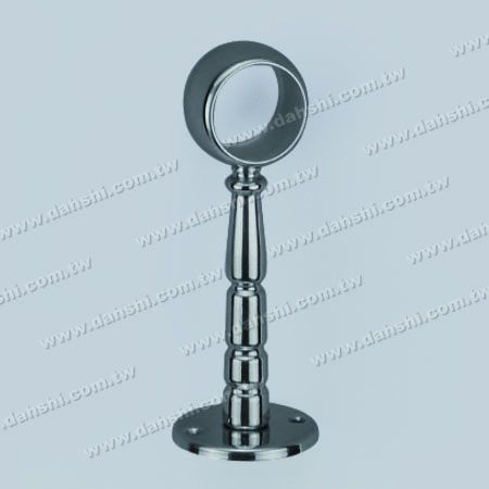 陽台或室內裝飾欄杆套管式固定座 - 螺釘外露型腳座 - 陽台或室內裝飾欄杆套管式固定座