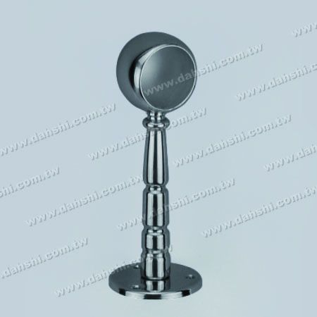 陽台或室內裝飾欄杆套管式頭尾固定座 - 螺釘外露型腳座 - 陽台或室內裝飾欄杆套管式頭尾固定座